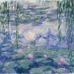 Claude Monet (1840-1926), Nymphéas, vers 1916-1919. Huile sur toile, 150x197 cm. Paris, musée Marmottan Monet, legs Michel Monet, 1966. © Musée Marmottan Monet, Paris / Bridgeman Images