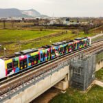 Treno esterno Connessioni Luca Font Notte_Foto Gruppo Brescia Mobilita