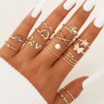 shein-Anello-anelli-donna-perle-finte-cuore
