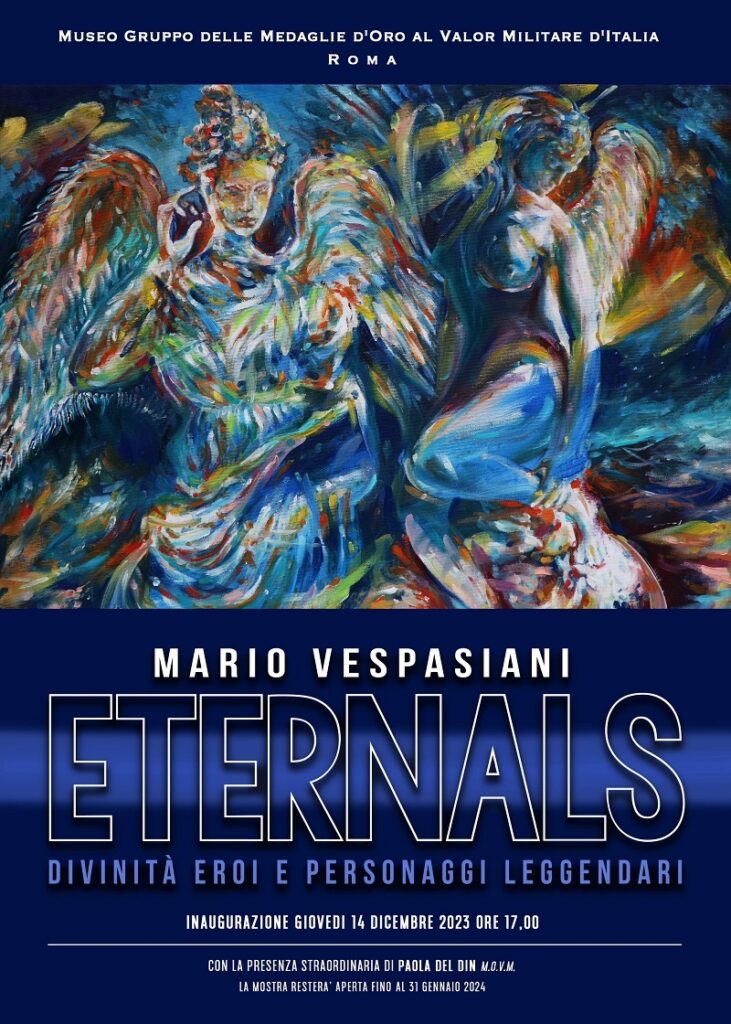 Mario Vespasiani - ETERNALS - Si apre a Roma la grande mostra museale Studio Vespasiani Mario Vespasiani ETERNALS
