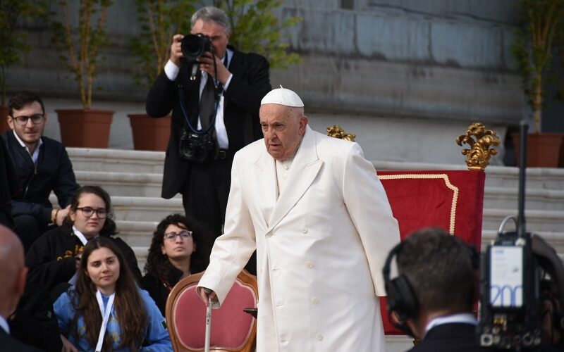 Visita di Papa Francesco Bergoglio a Venezia (Basilica della Salute)